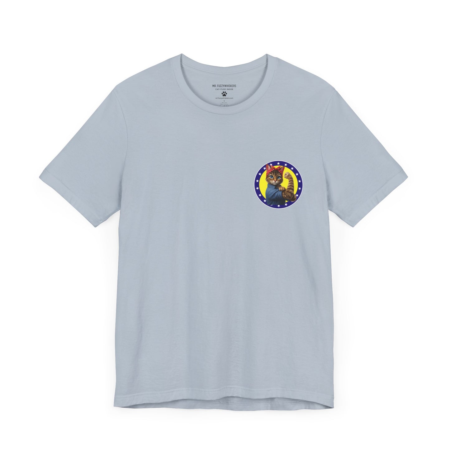We Can Do It! Cat Shirt β Feminist Empowerment T-Shirt for Cat Lovers