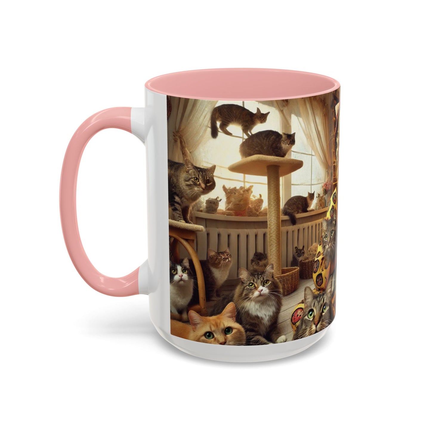 Crazy Cat Lady Mug - Fun Cat Lover Design in Five Color Options