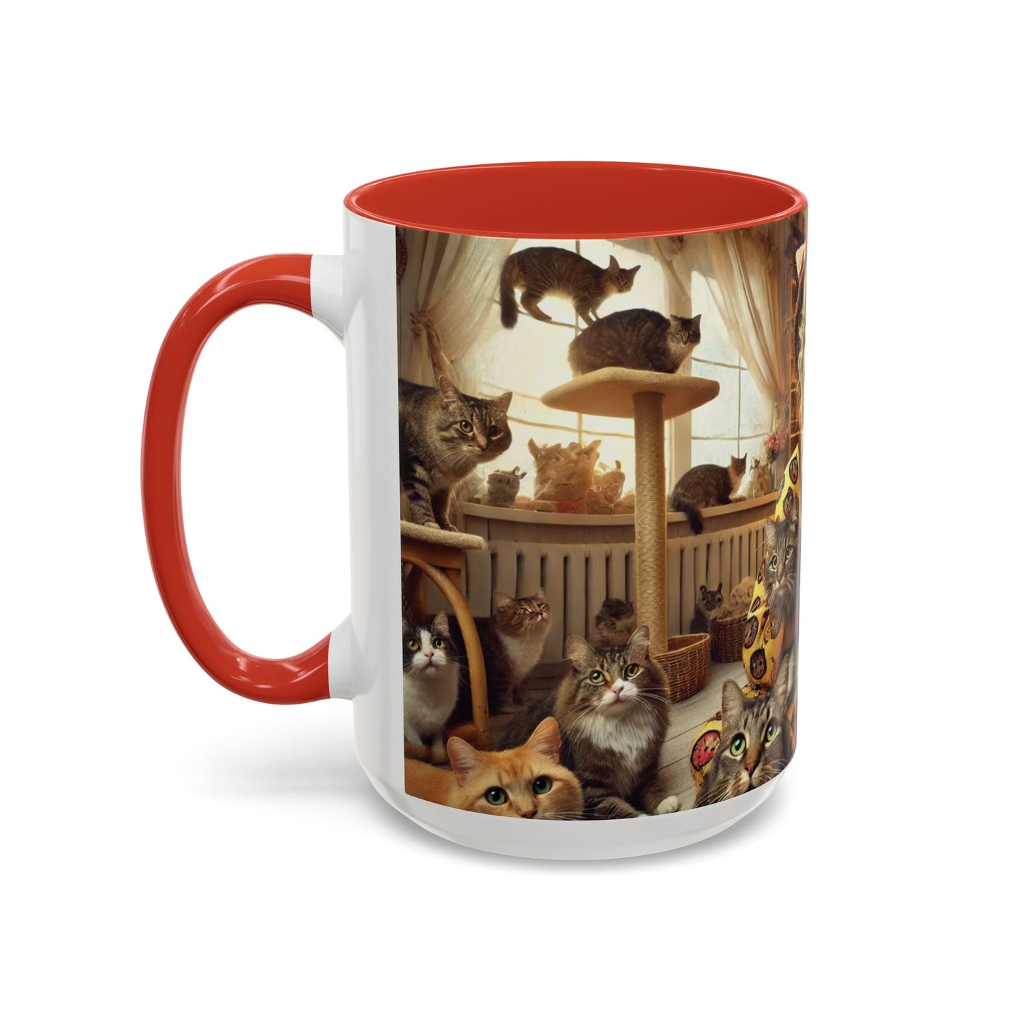 Crazy Cat Lady Mug - Fun Cat Lover Design in Five Color Options