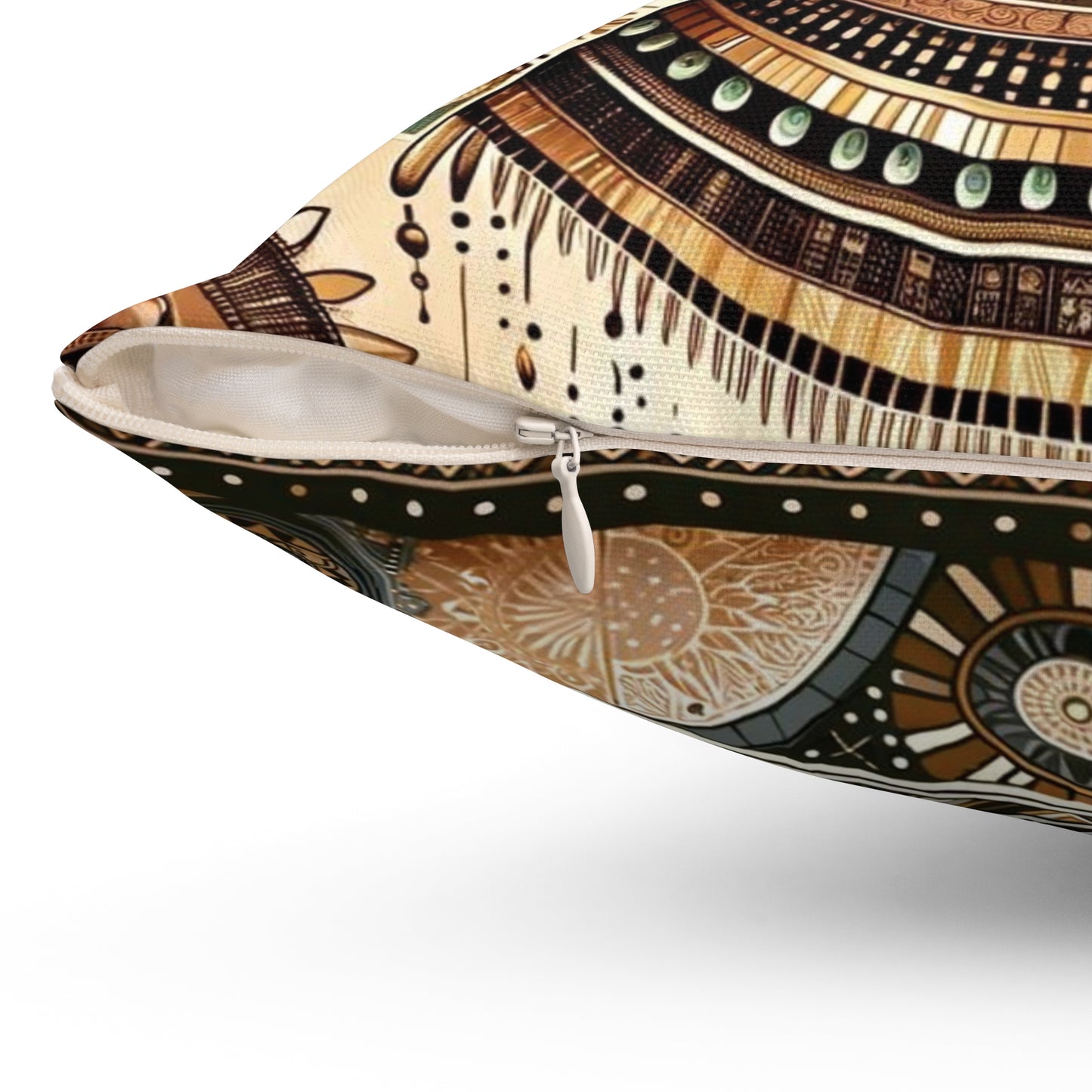 Boho Bastet Cat Pillow - Elegant Double-Sided Design in 4 Sizes