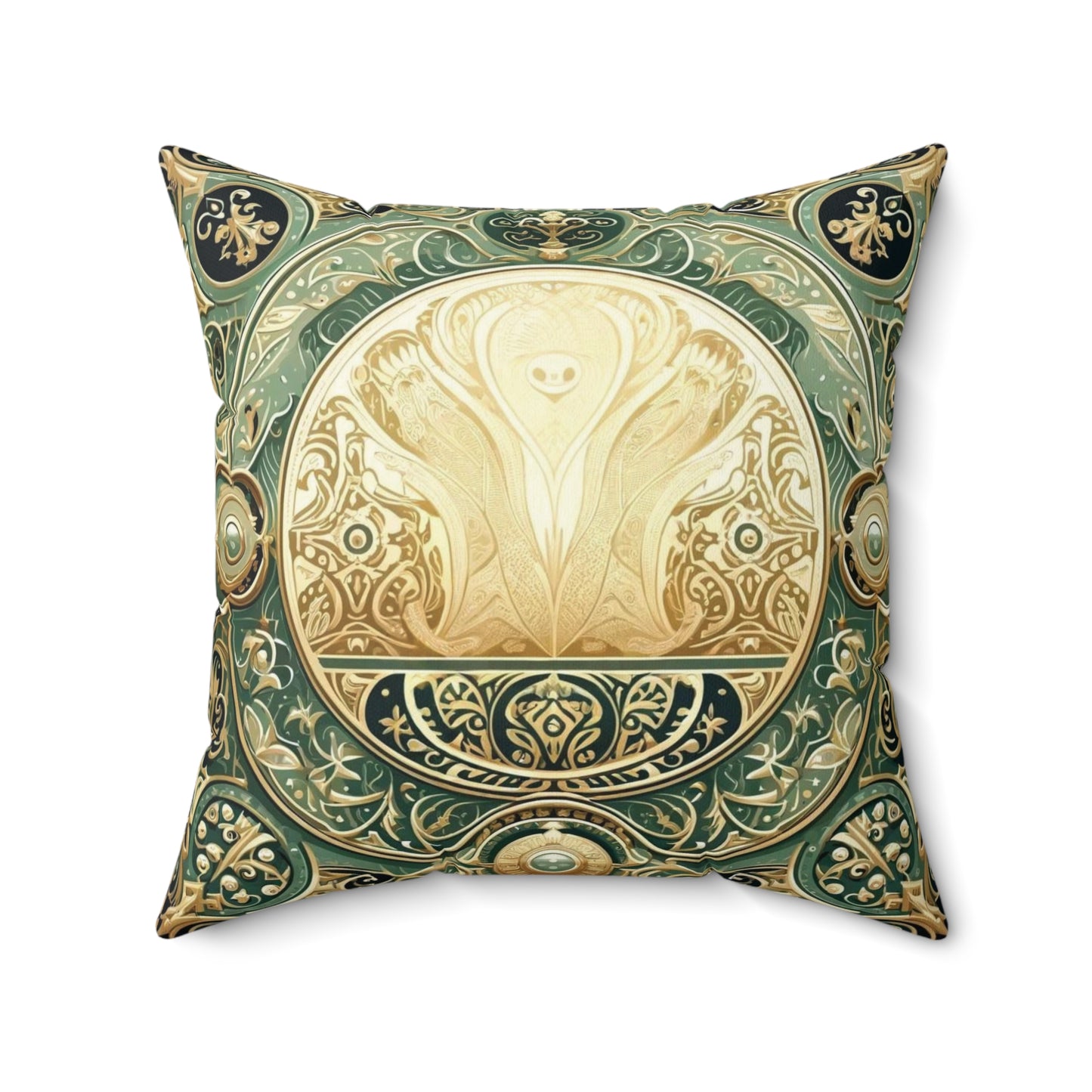 Cat Ikon Pillow - Divine Feline Art with Double-Sided Design