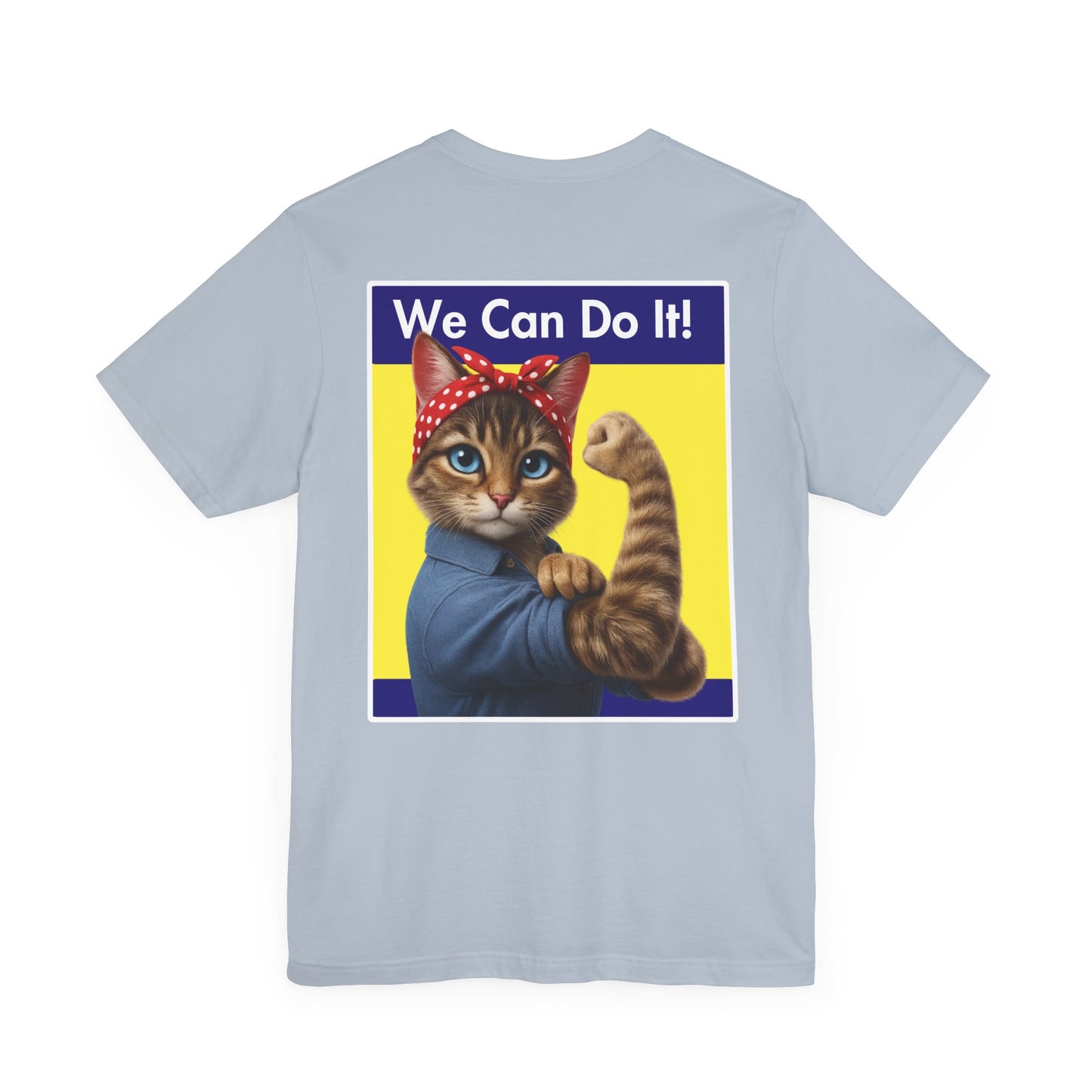 We Can Do It! Cat Shirt β Feminist Empowerment T-Shirt for Cat Lovers