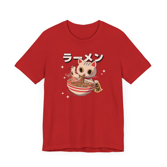 Ramen Cat 2 Unisex Jersey Short Sleeve Tee