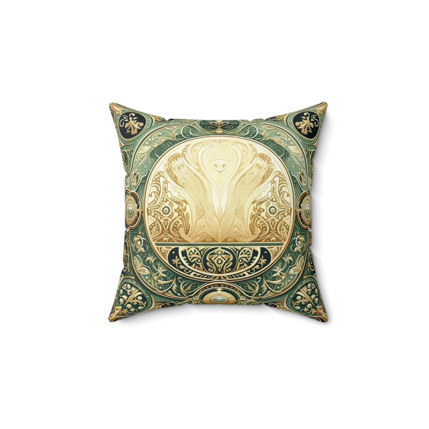 Cat Ikon Pillow - Divine Feline Art with Double-Sided Design