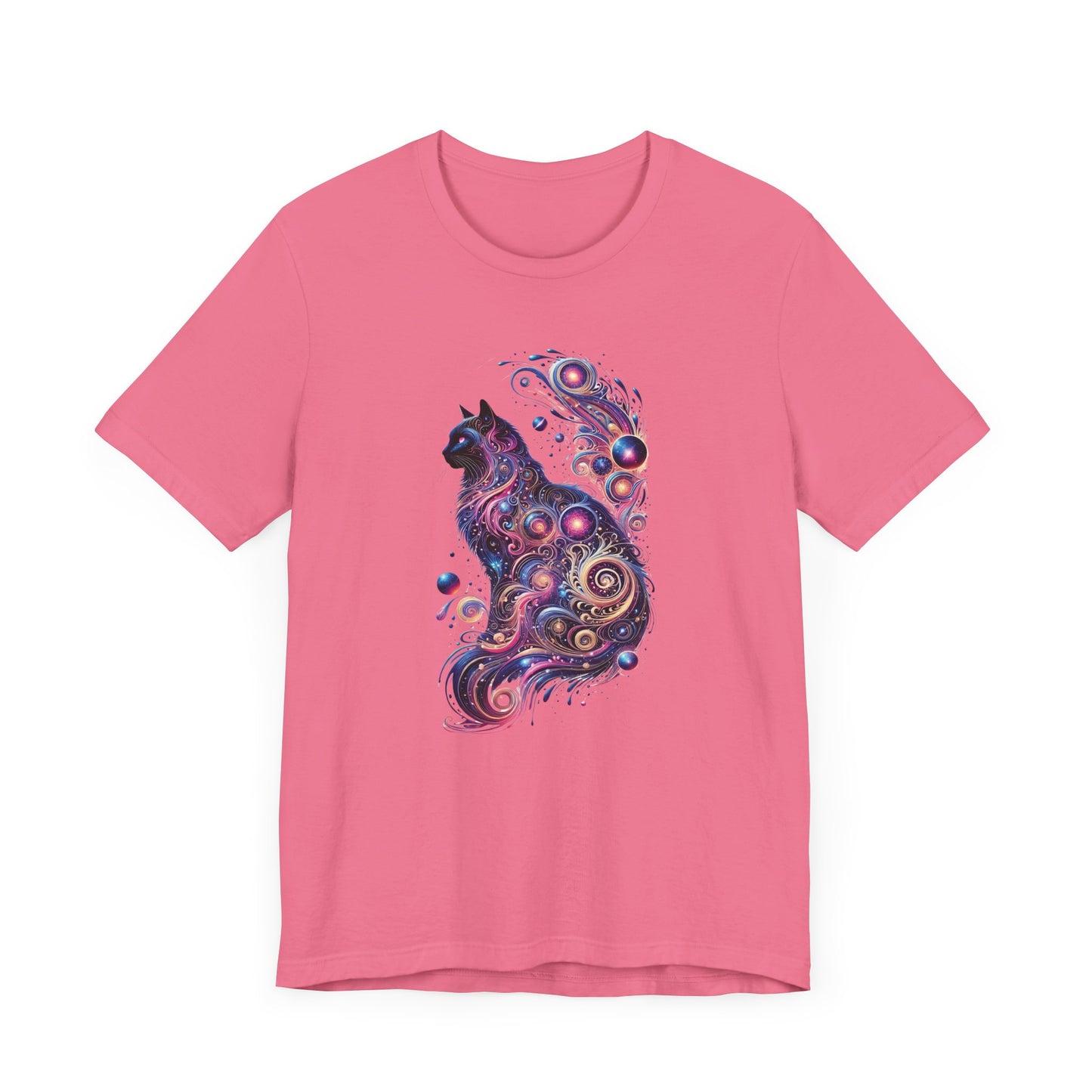 Psychedelic Cat Two Unisex Jersey Short Sleeve Tee