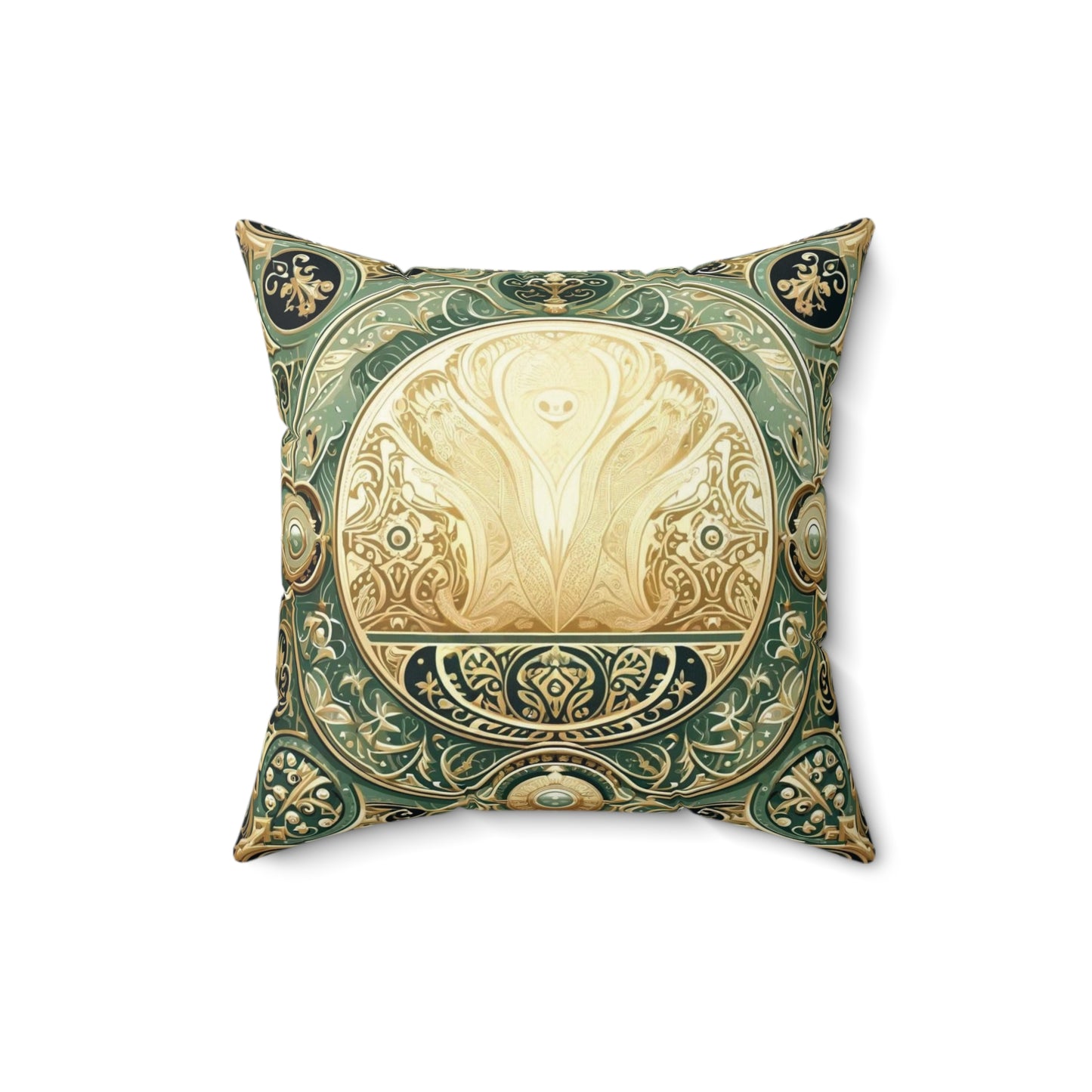 Cat Ikon Pillow - Divine Feline Art with Double-Sided Design