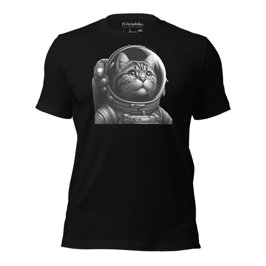 Galactic Whiskers - Astronaut Cat Unisex T-shirt