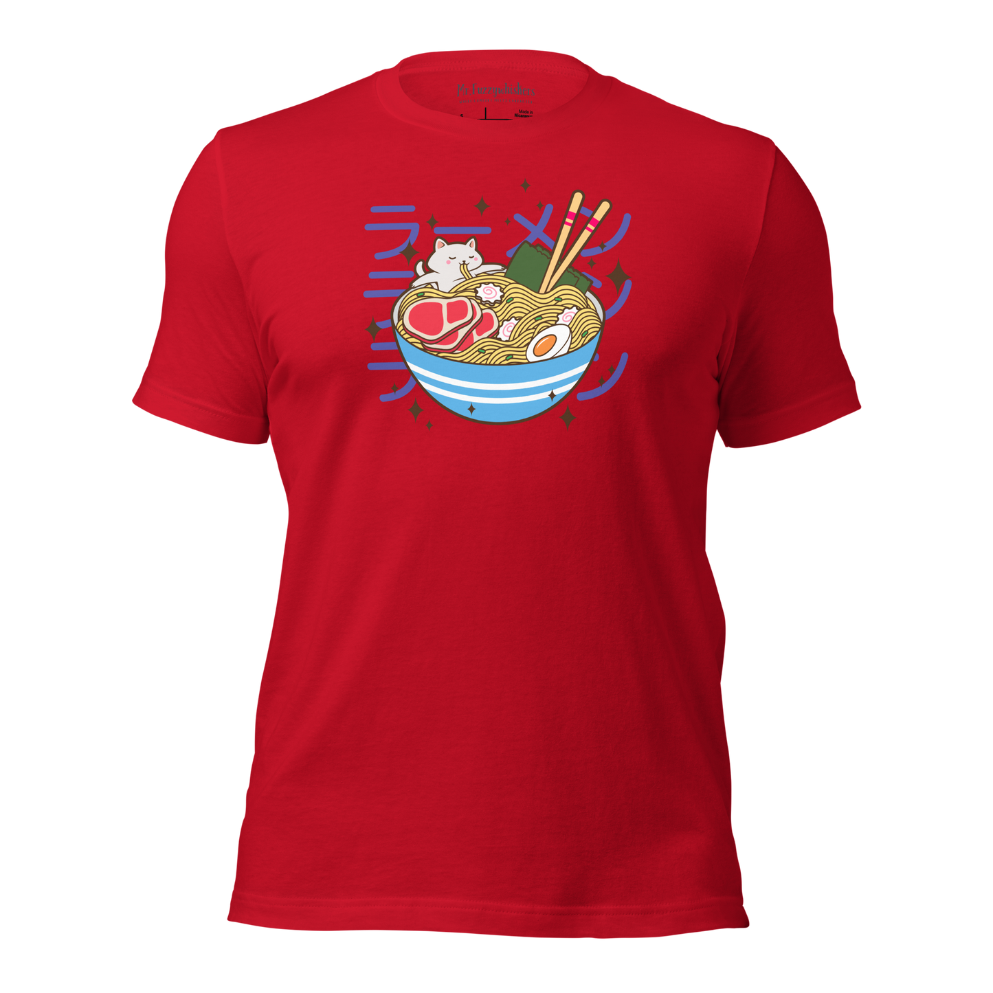 Ramen Bliss: Kitty Noodle Bowl Unisex T-shirt
